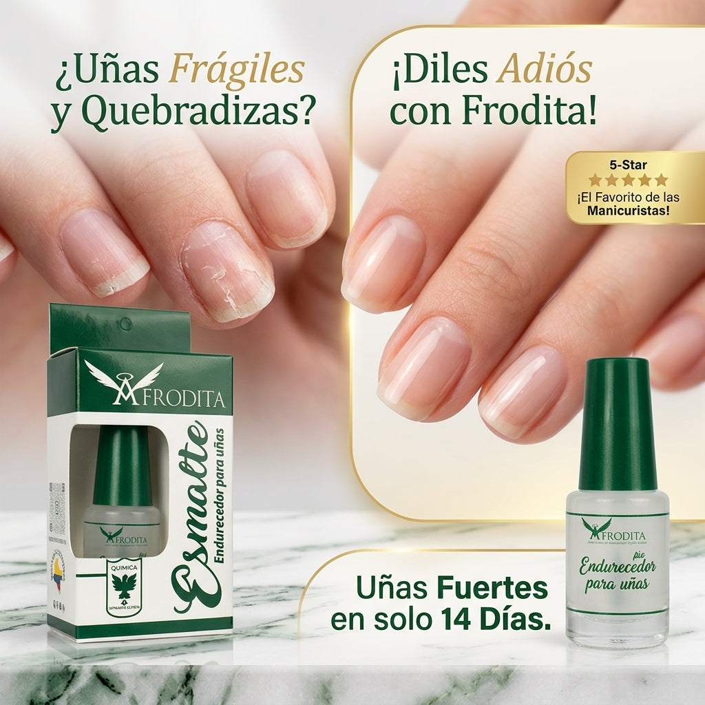 ESMALTE ENDURECEDOR DE UÑAS AFRODITA
