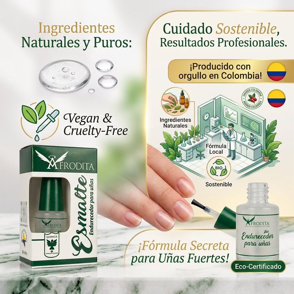 ESMALTE ENDURECEDOR DE UÑAS AFRODITA